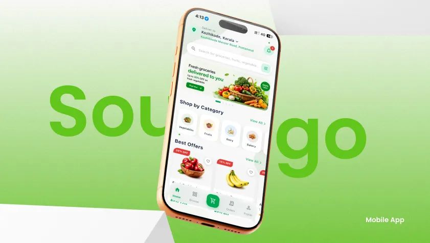 Souqgo app screens